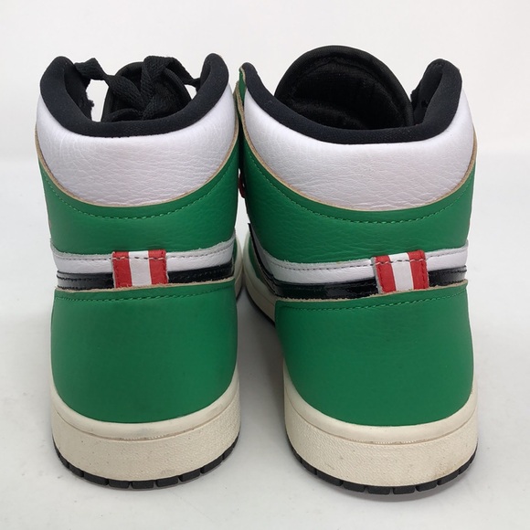 Nike Women’s Air Jordan 1 High OG Retro DB4612-300 Lucky Green Sneakers - Size 8 - Picture 5 of 15